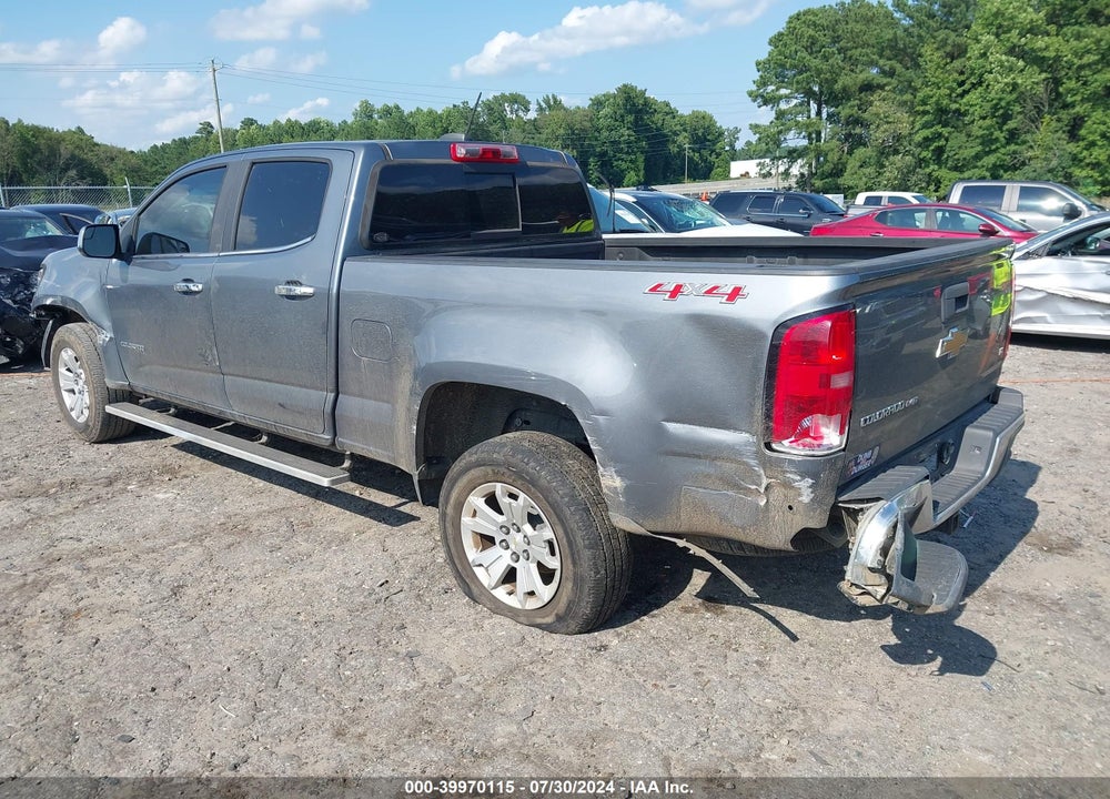 2019 CHEVROLET COLORADO LT VIN: 1GCGTCEN5K1142188