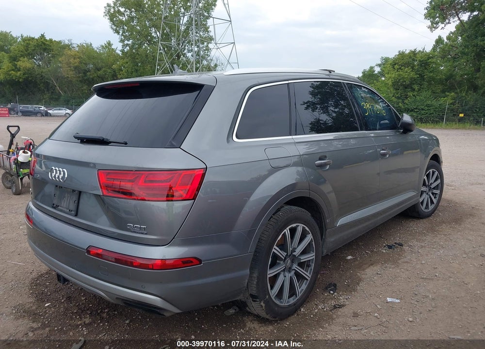 2017 AUDI Q7 3.0T PREMIUM VIN: WA1LAAF79HD029967