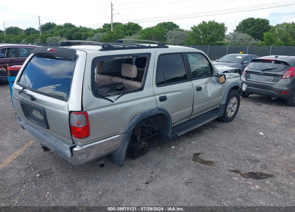 2000 TOYOTA 4RUNNER VIN: JT3GM84R1Y0059391