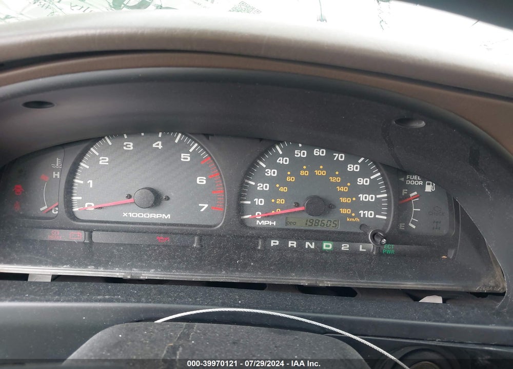 2000 TOYOTA 4RUNNER VIN: JT3GM84R1Y0059391