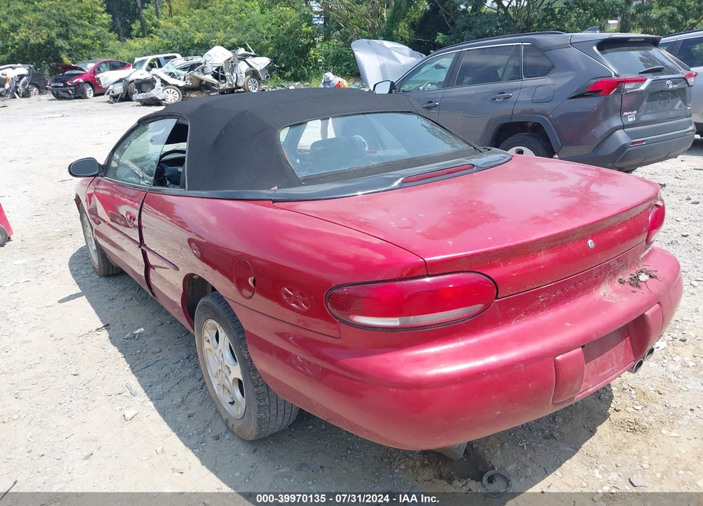 2000 CHRYSLER SEBRING JXI VIN: 3C3EL55H2YT315216