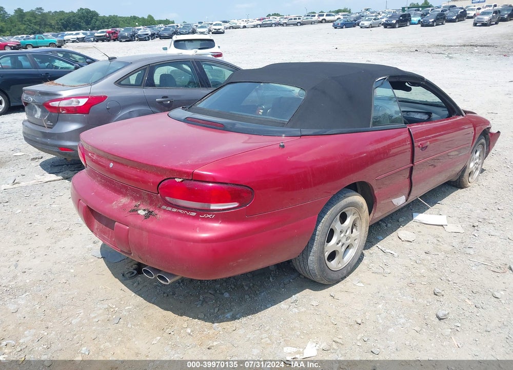 2000 CHRYSLER SEBRING JXI VIN: 3C3EL55H2YT315216