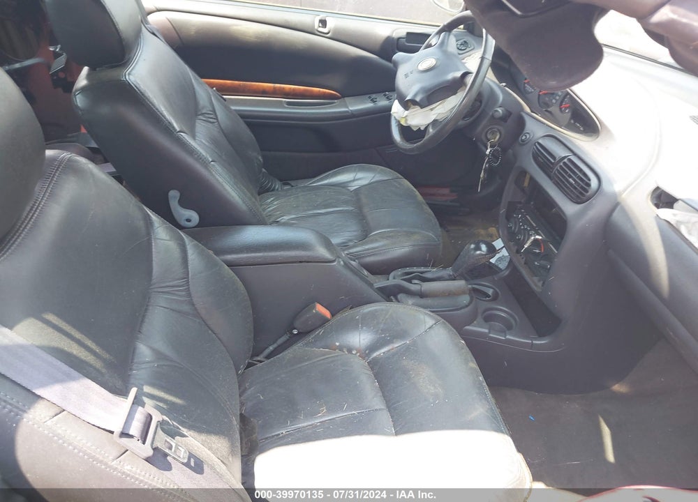 2000 CHRYSLER SEBRING JXI VIN: 3C3EL55H2YT315216