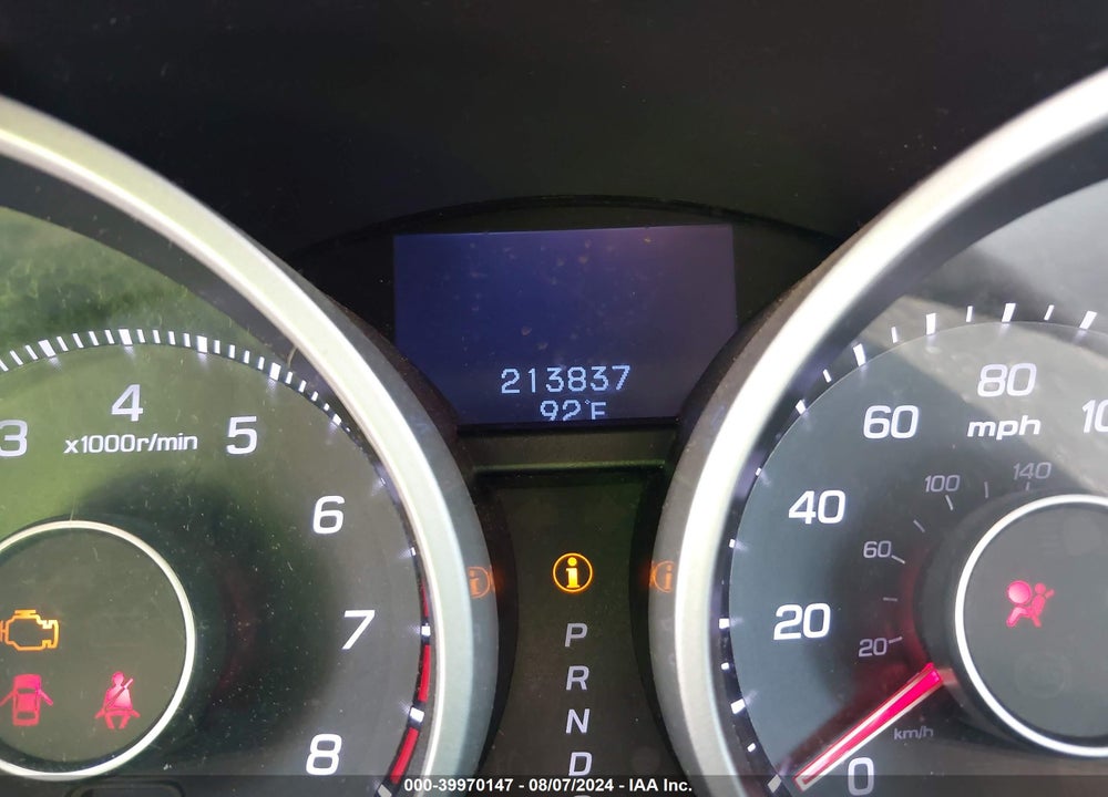 2011 ACURA TL 3.5 VIN: 19UUA8F29BA005881