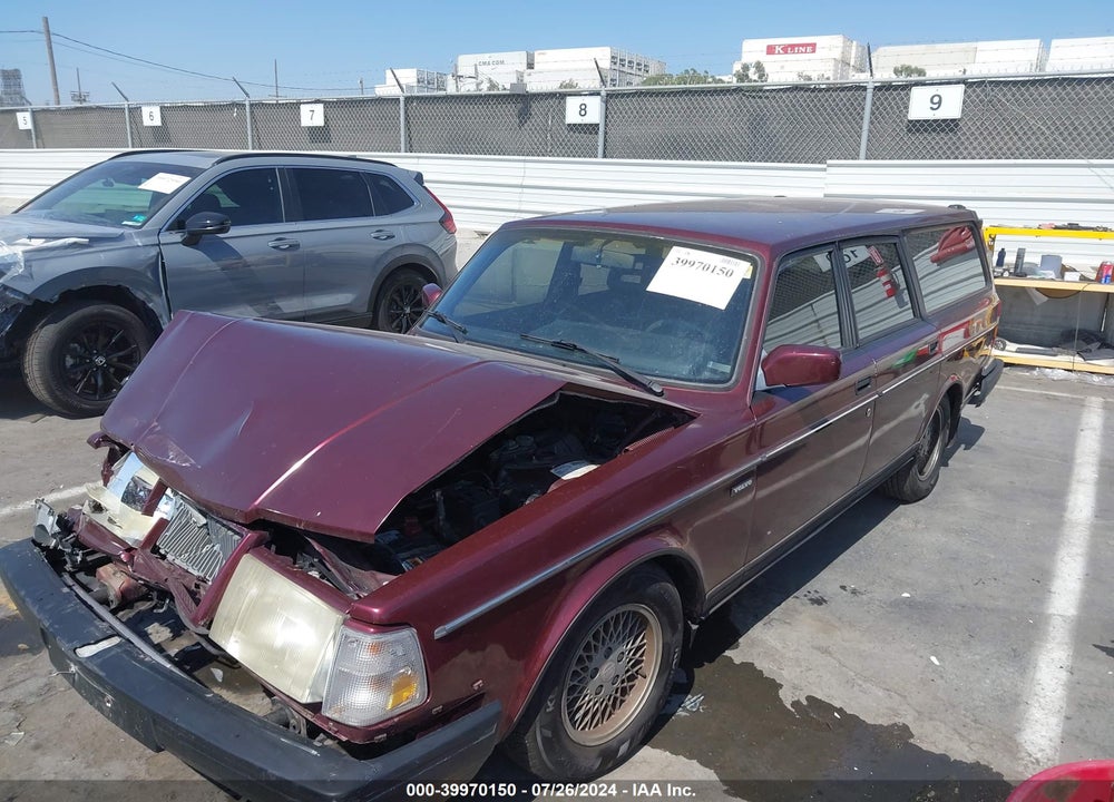 1993 VOLVO 240 VIN: YV1AW8801P1960805