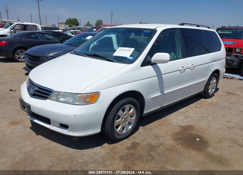 2002 HONDA ODYSSEY EX VIN: 2HKRL18632H504335