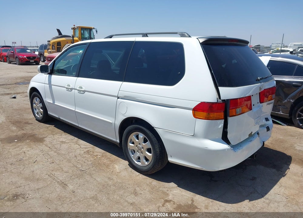 2002 HONDA ODYSSEY EX VIN: 2HKRL18632H504335
