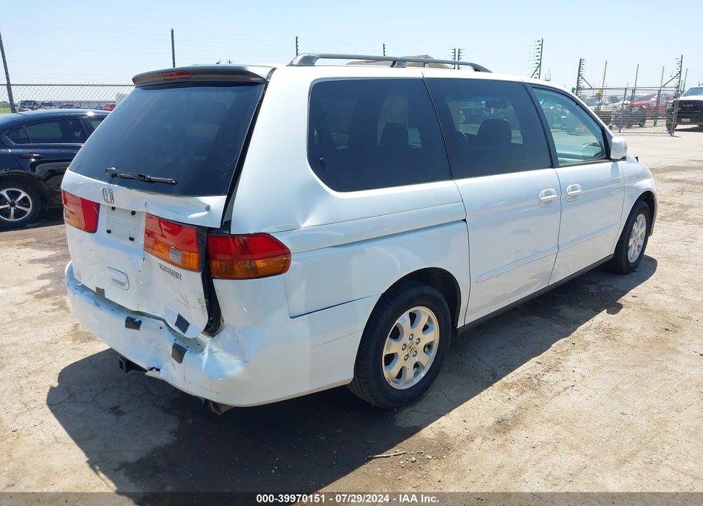 2002 HONDA ODYSSEY EX VIN: 2HKRL18632H504335