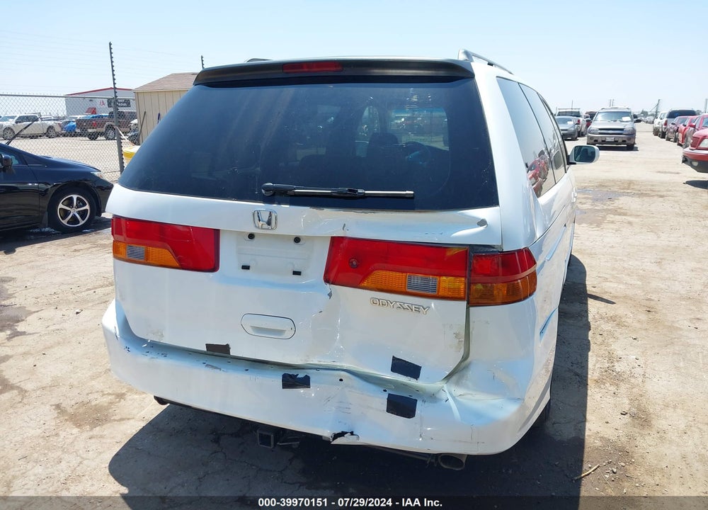 2002 HONDA ODYSSEY EX VIN: 2HKRL18632H504335