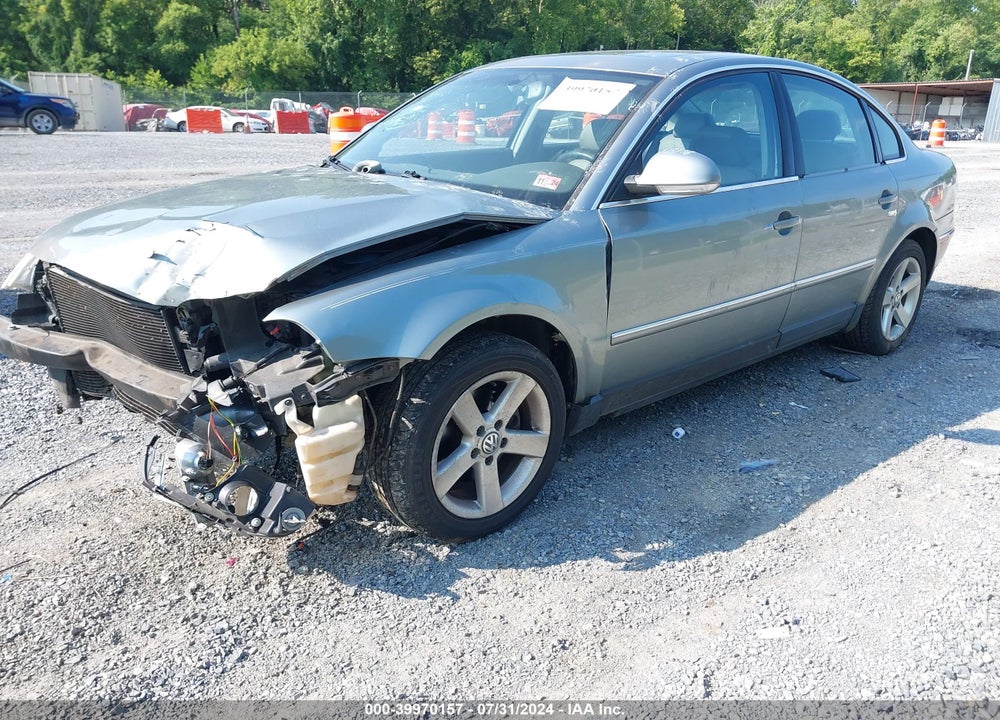 2004 VOLKSWAGEN PASSAT GLX VIN: WVWRH63BX4P249984