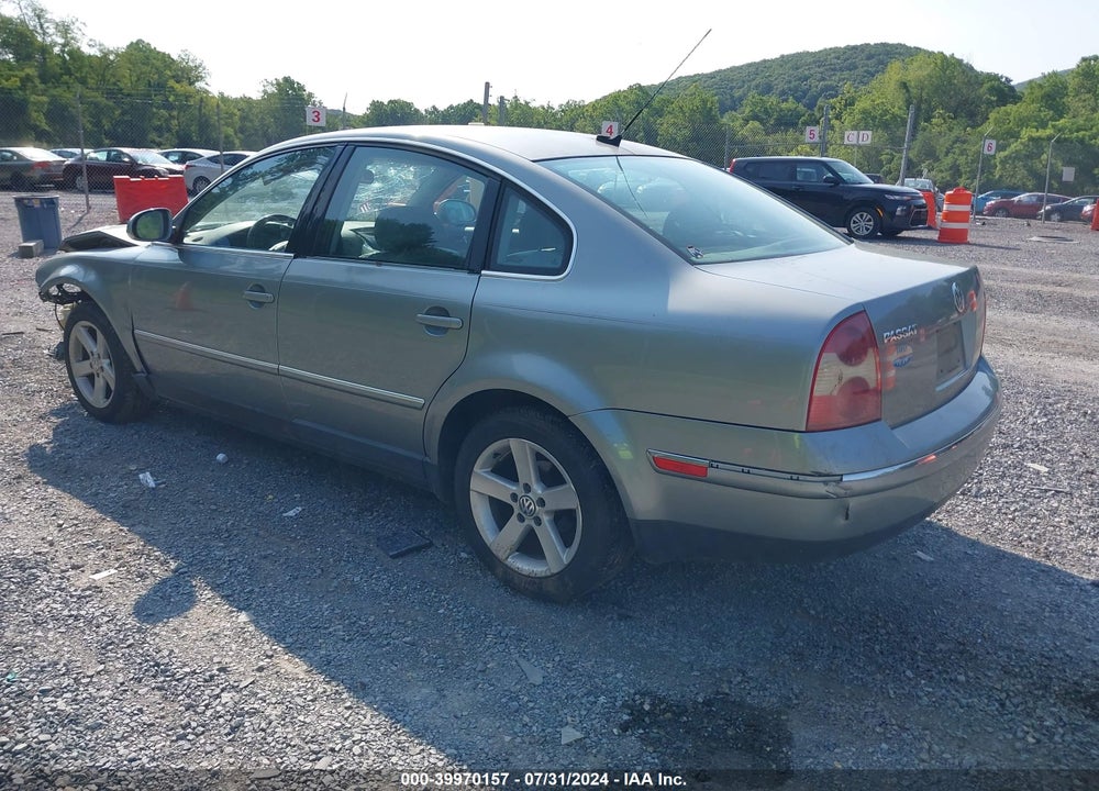 2004 VOLKSWAGEN PASSAT GLX VIN: WVWRH63BX4P249984
