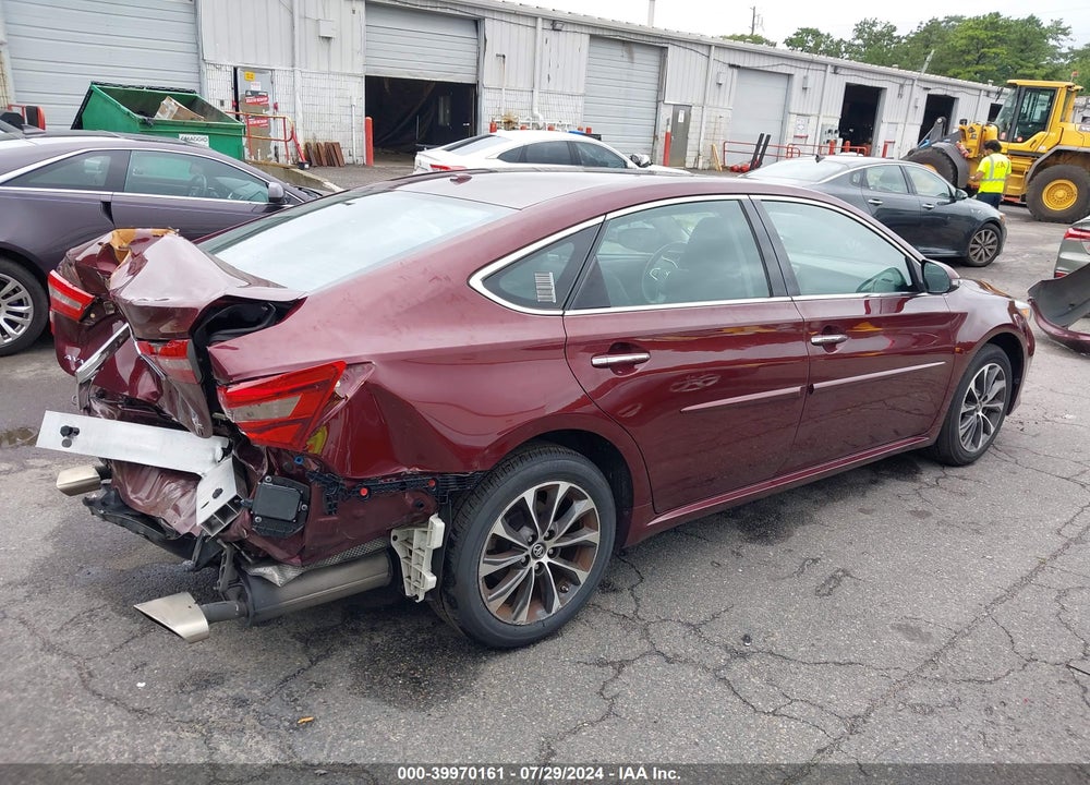 2017 TOYOTA AVALON XLE PREMIUM VIN: 4T1BK1EB3HU256653