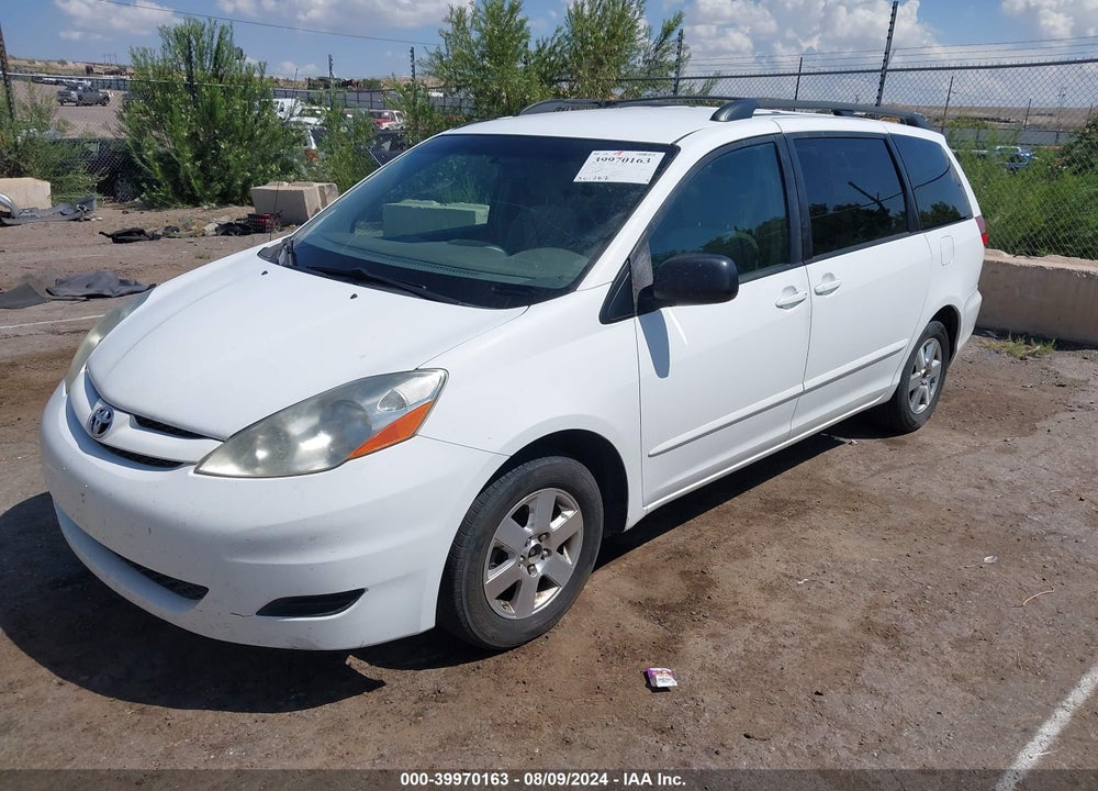 2009 TOYOTA SIENNA LE VIN: 5TDZK23C39S276055