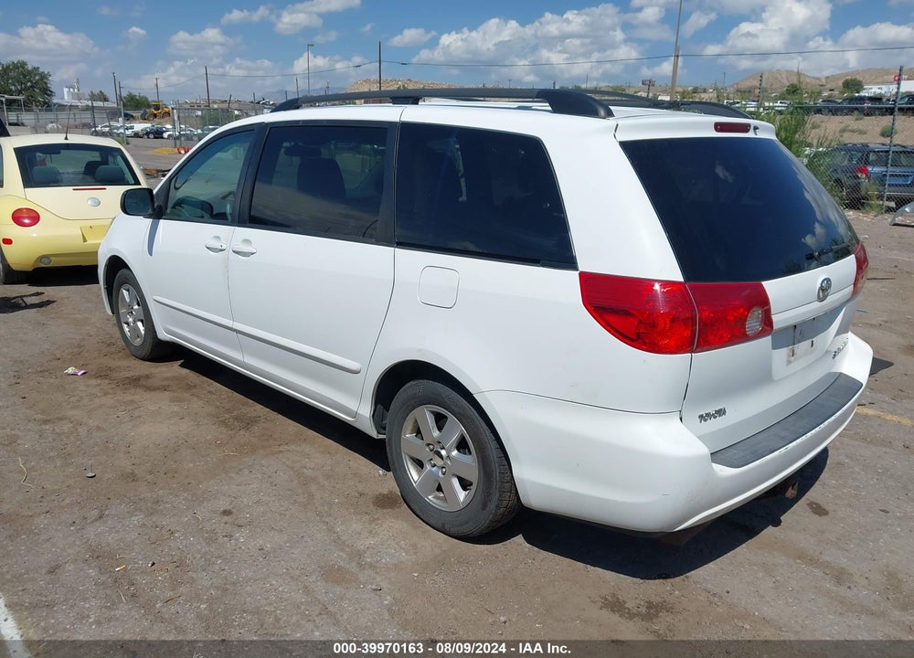 2009 TOYOTA SIENNA LE VIN: 5TDZK23C39S276055