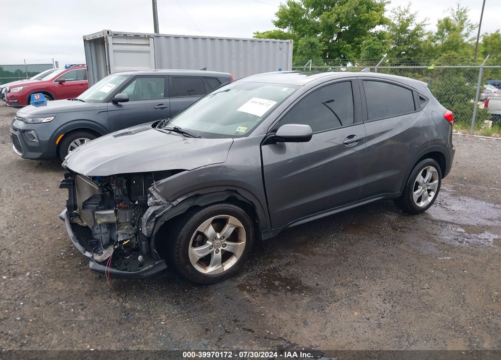 2016 HONDA HR-V LX VIN: 3CZRU6H39GM736143
