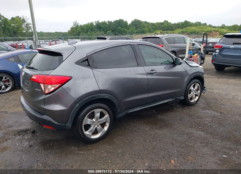 2016 HONDA HR-V LX VIN: 3CZRU6H39GM736143