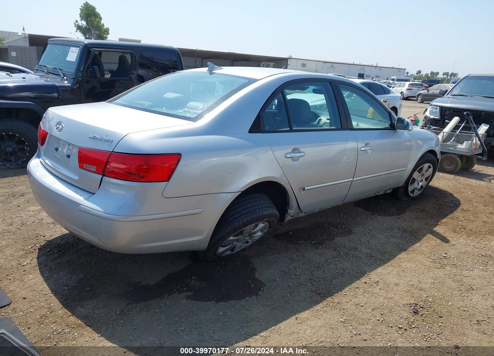2009 HYUNDAI SONATA GLS VIN: 5NPET46CX9H559402