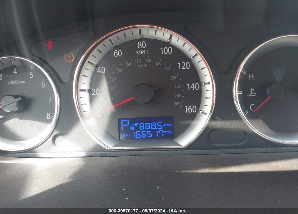 2009 HYUNDAI SONATA GLS VIN: 5NPET46CX9H559402