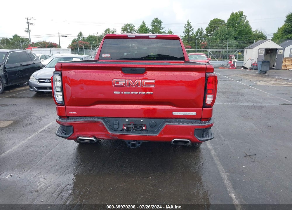 2021 GMC SIERRA 1500 4WD SHORT BOX ELEVATION VIN: 3GTU9CEDXMG175913