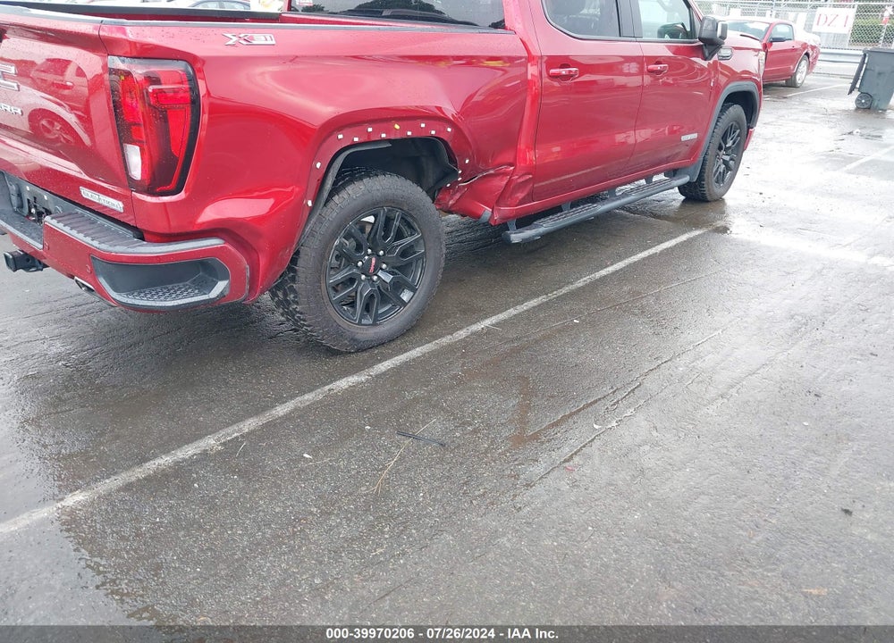 2021 GMC SIERRA 1500 4WD SHORT BOX ELEVATION VIN: 3GTU9CEDXMG175913