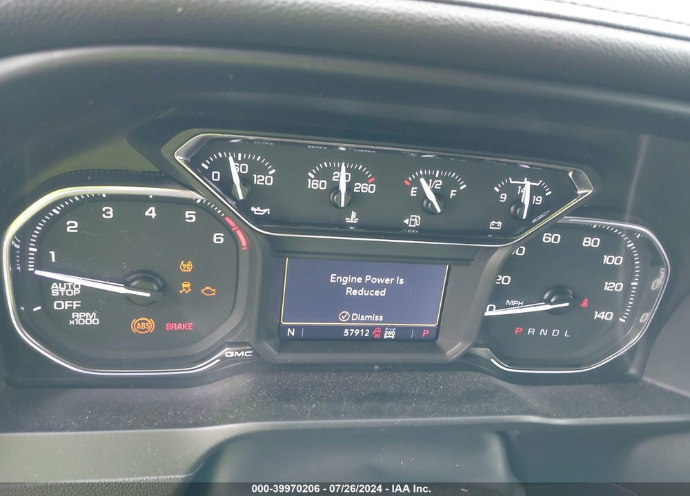 2021 GMC SIERRA 1500 4WD SHORT BOX ELEVATION VIN: 3GTU9CEDXMG175913