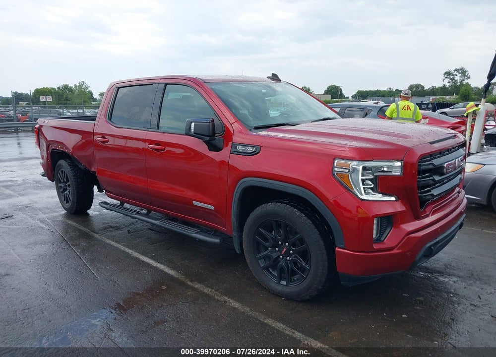 2021 GMC SIERRA 1500 4WD SHORT BOX ELEVATION VIN: 3GTU9CEDXMG175913