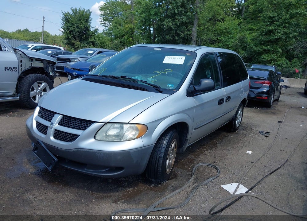 2001 DODGE CARAVAN SE VIN: 1B4GP25311B184957