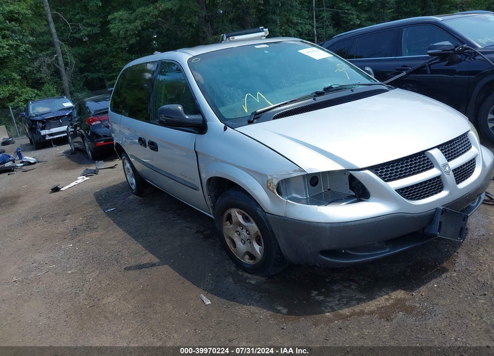 2001 DODGE CARAVAN SE VIN: 1B4GP25311B184957