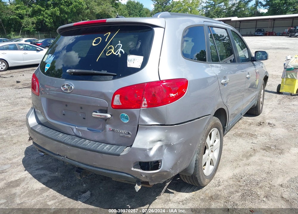 2008 HYUNDAI SANTA FE LIMITED/SE VIN: 5NMSH13E88H142686
