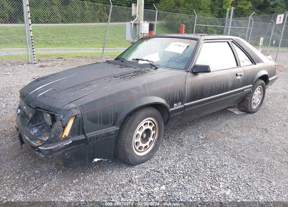 1986 FORD MUSTANG LX/GT VIN: 1FABP28M4GF310849