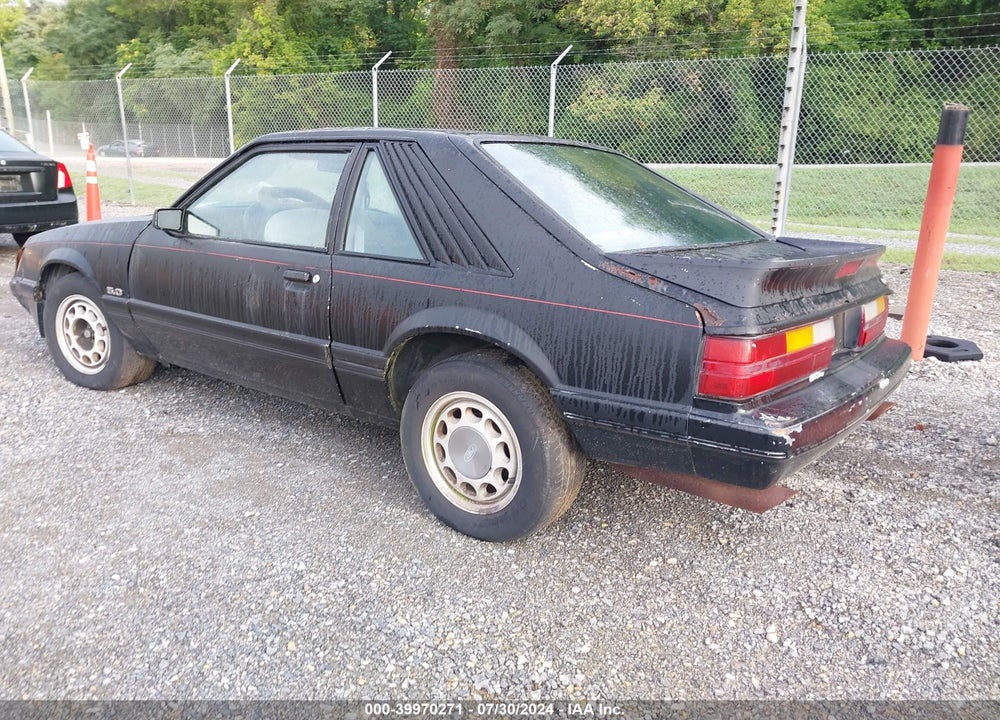 1986 FORD MUSTANG LX/GT VIN: 1FABP28M4GF310849