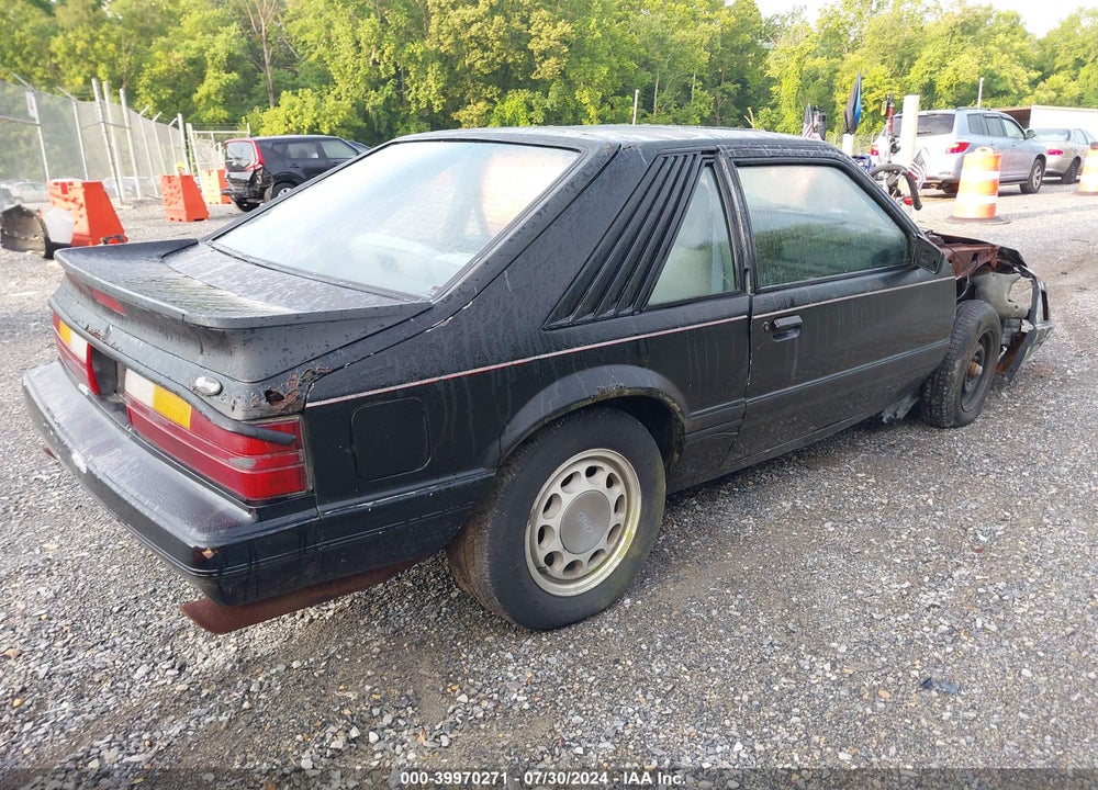 1986 FORD MUSTANG LX/GT VIN: 1FABP28M4GF310849