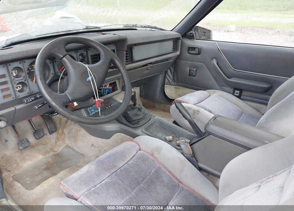 1986 FORD MUSTANG LX/GT VIN: 1FABP28M4GF310849