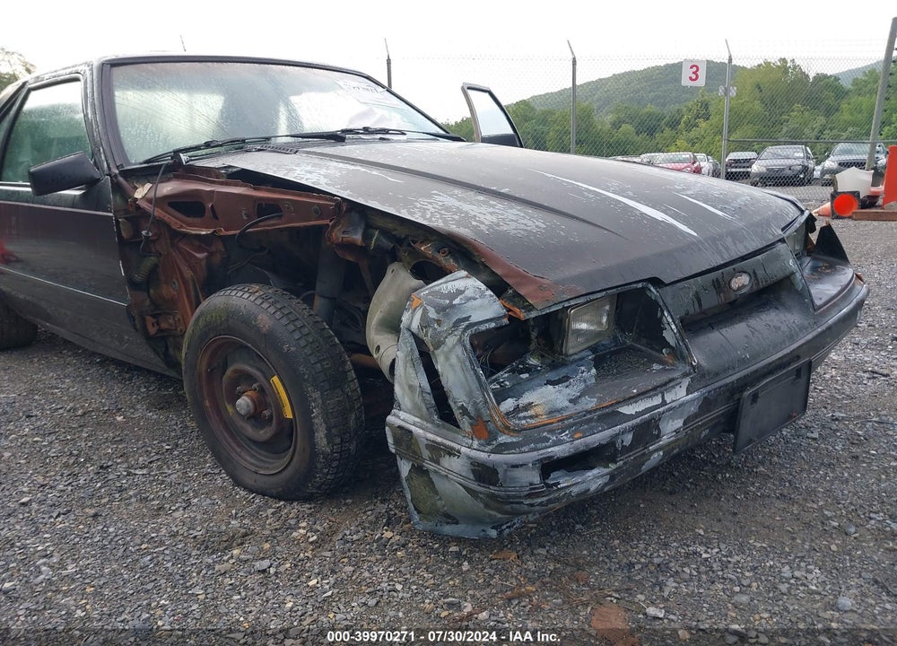 1986 FORD MUSTANG LX/GT VIN: 1FABP28M4GF310849