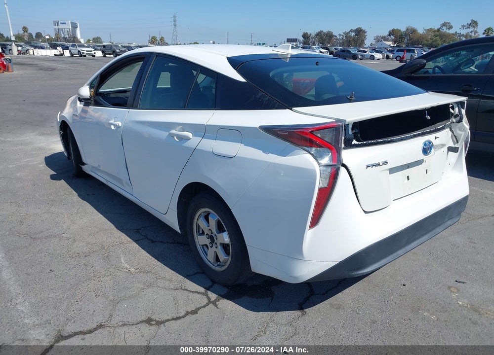 2016 TOYOTA PRIUS TWO VIN: JTDKBRFU9G3019902