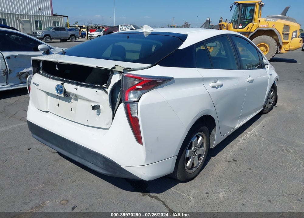 2016 TOYOTA PRIUS TWO VIN: JTDKBRFU9G3019902