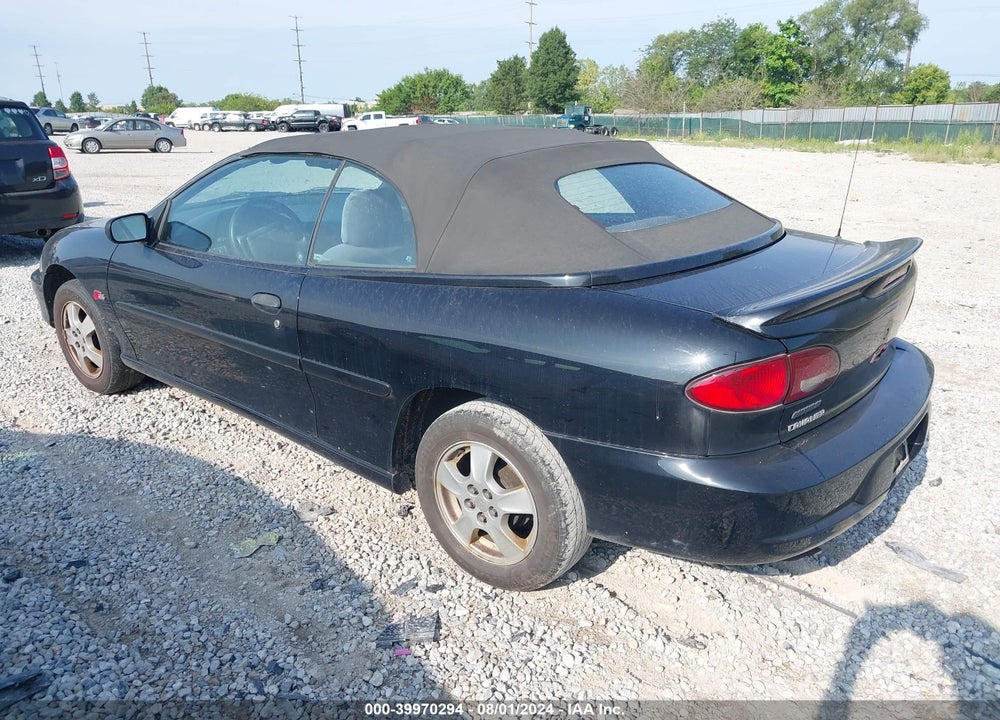2000 CHEVROLET CAVALIER Z24 VIN: 4G1JF32T5YB903165