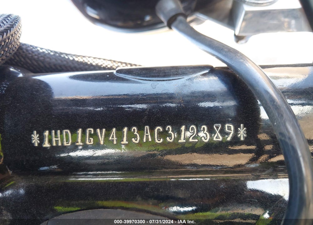 2010 HARLEY-DAVIDSON FXDC VIN: 1HD1GV413AC312389