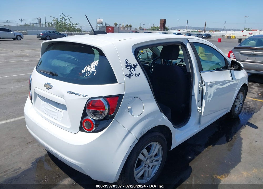 2015 CHEVROLET SONIC LT AUTO VIN: 1G1JC6SH2F4102315