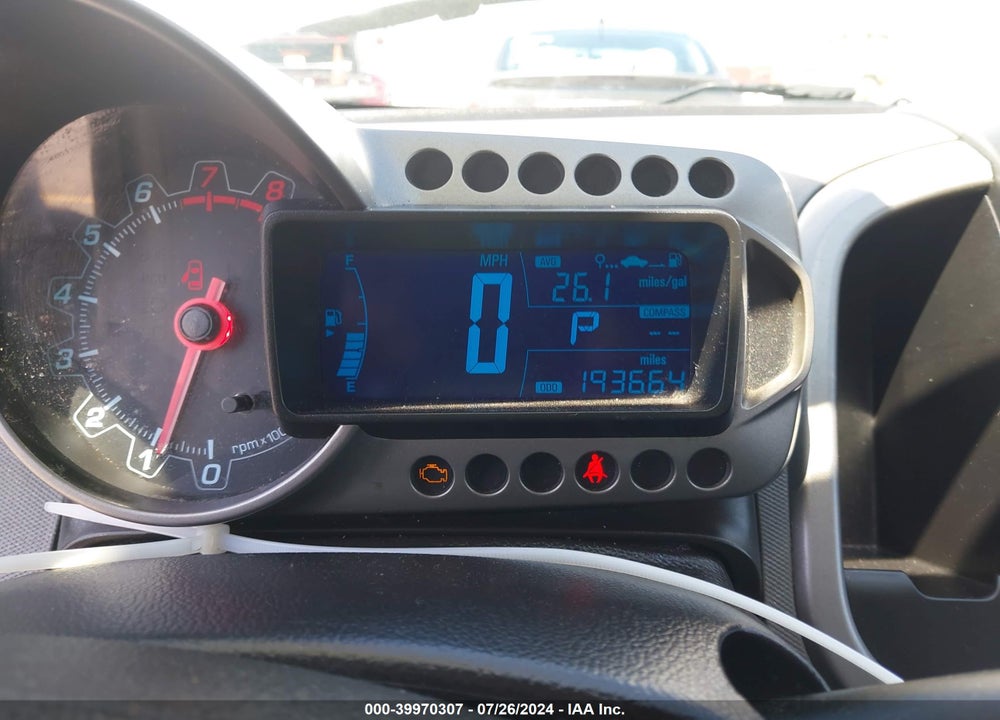 2015 CHEVROLET SONIC LT AUTO VIN: 1G1JC6SH2F4102315
