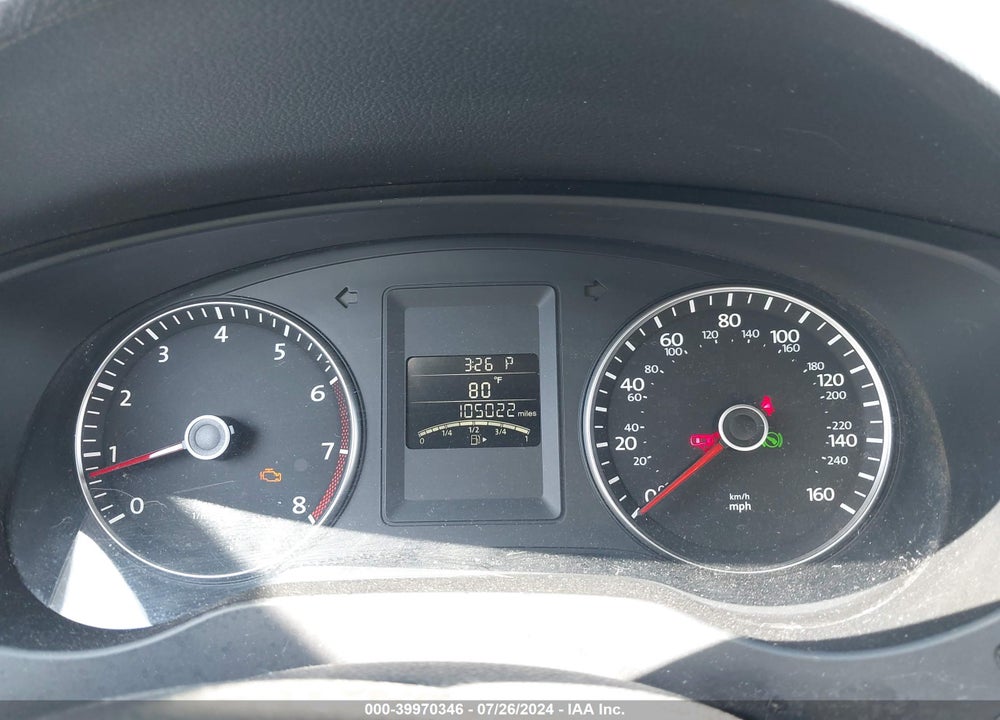 2013 VOLKSWAGEN JETTA 2.5L SE VIN: 3VWDP7AJ5DM371829