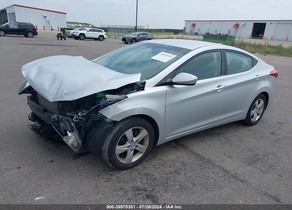 2011 HYUNDAI ELANTRA GLS (ULSAN PLANT) VIN: KMHDH4AE5BU172933