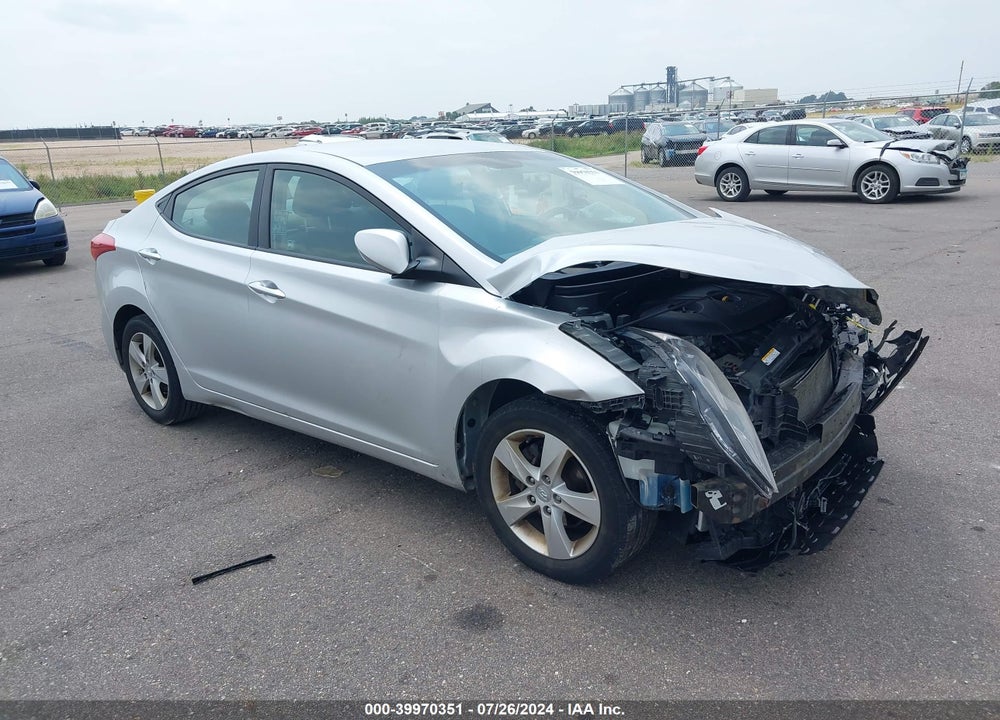 2011 HYUNDAI ELANTRA GLS (ULSAN PLANT) VIN: KMHDH4AE5BU172933