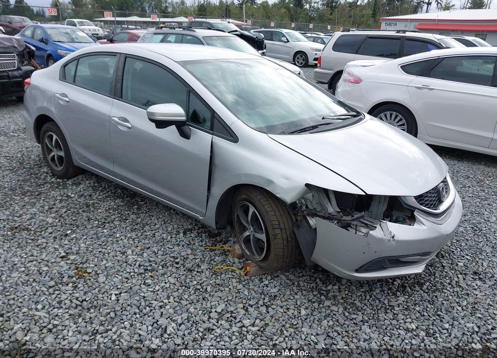 2015 HONDA CIVIC SE VIN: 19XFB2F77FE240554