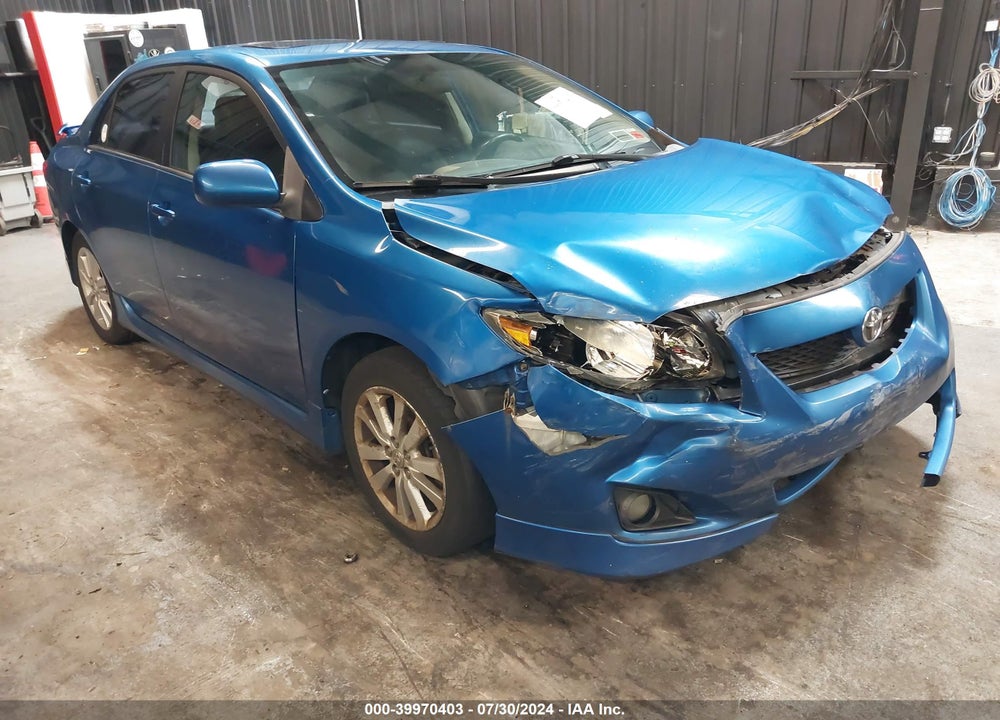 2010 TOYOTA COROLLA S VIN: 2T1BU4EE7AC298577
