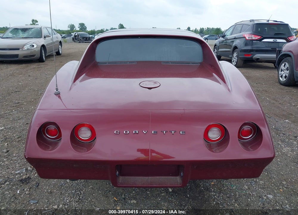 1974 CHEVROLET CORVETTE VIN: 1Z37J4S414339