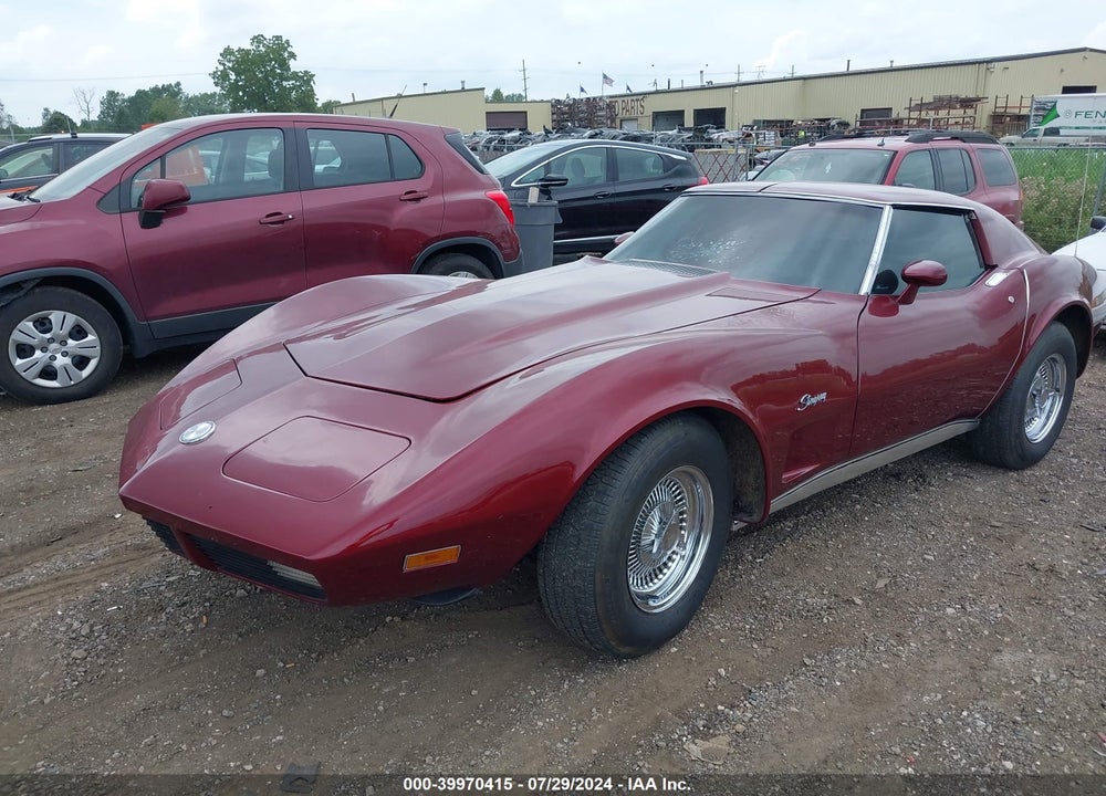 1974 CHEVROLET CORVETTE VIN: 1Z37J4S414339