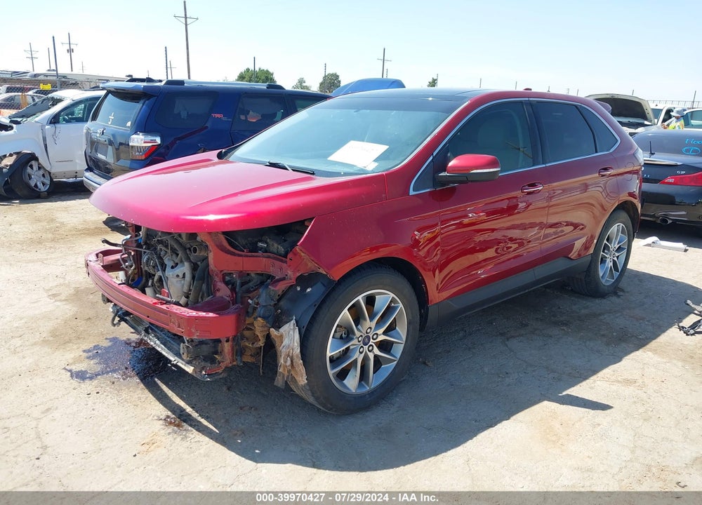 2017 FORD EDGE VIN: 2FMPK3K82HBB94615