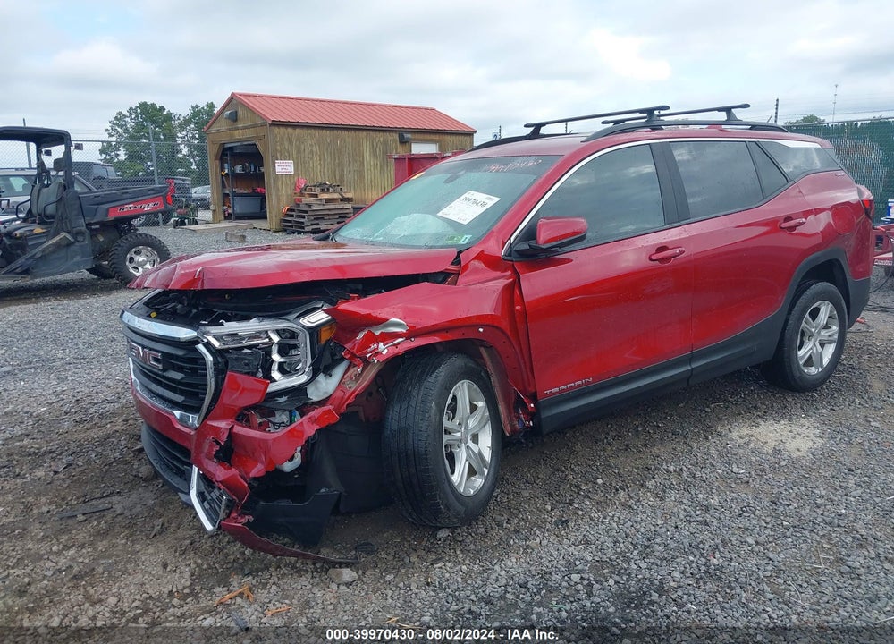 2022 GMC TERRAIN FWD SLE VIN: 3GKALMEV1NL202352