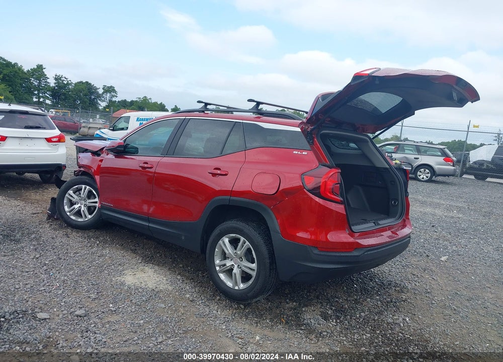 2022 GMC TERRAIN FWD SLE VIN: 3GKALMEV1NL202352